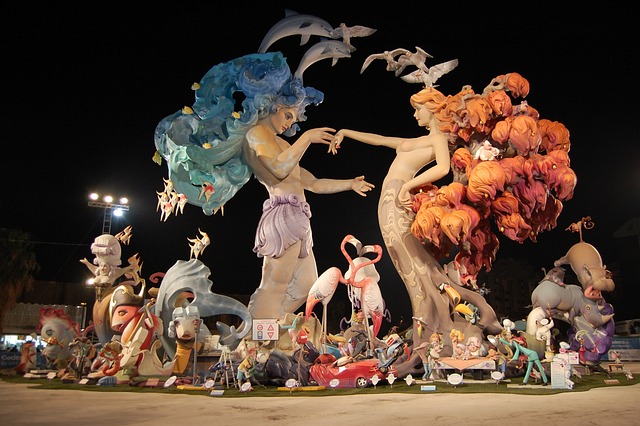 Fallas en Valencia
